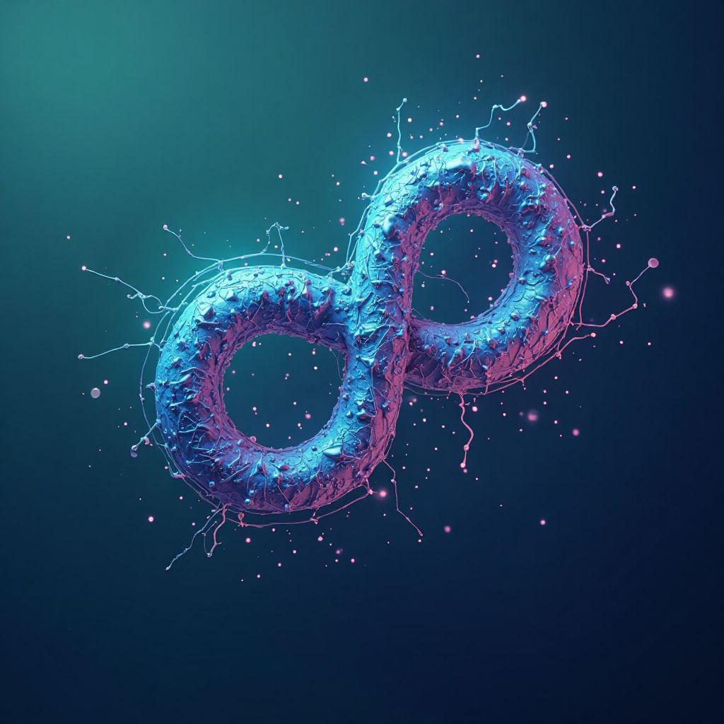 Formă biomorfică ilustrând misiunea noastră